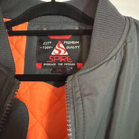 Spirw Bomber flight Jacket 2XL - Picture 2 of 4